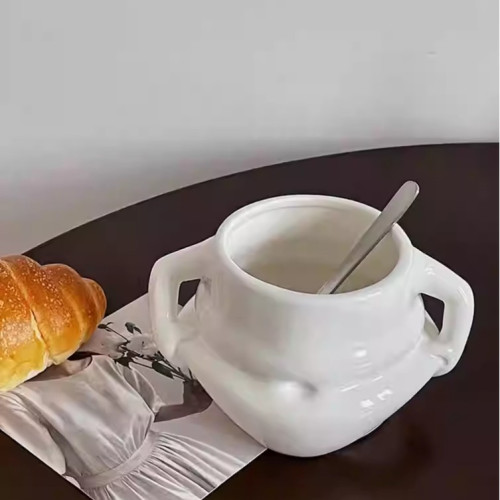 小衆捏肚馬克杯陶瓷水杯辦公室創意個性牛奶早餐杯咖啡杯 小衆捏肚馬克杯陶瓷水杯辦公室創意個性牛奶早餐杯咖啡杯