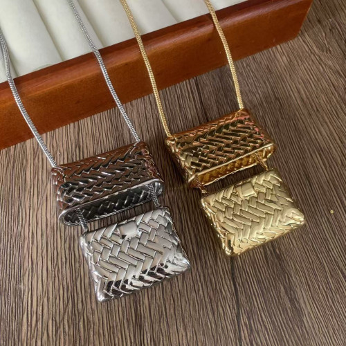 HABI同款中古編織包長款項鍊 小衆個性冷淡風中古項鍊 長款毛衣鏈 HABI同款中古編織包長款項鍊 小衆個性冷淡風中古項鍊 長款毛衣鏈