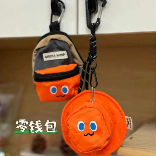 多功能零錢化妝耳機包印花迷你包掛件新款可攜式收納包硬幣鑰匙包