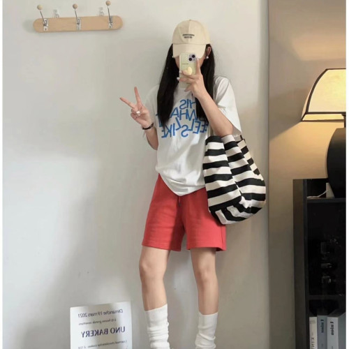 韓國ins文藝撞色條紋帆布包托特大容量單肩慵懶購物袋大包單肩包