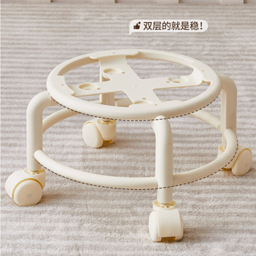 家用滑輪凳客廳兒童學步凳懶人靜音美縫凳萬向輪凳子旋轉換鞋凳 家用滑輪凳客廳兒童學步凳懶人靜音美縫凳萬向輪凳子旋轉換鞋凳