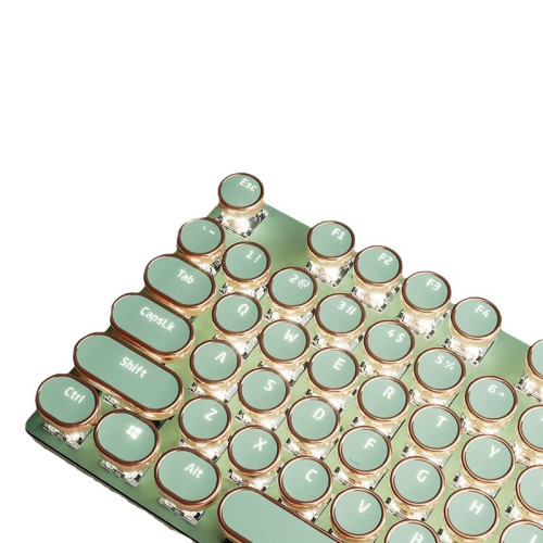 前行者V20蒸汽龐克鍵帽有線機械鍵盤辦公電腦鍵盤電競遊戯 前行者V20蒸汽龐克鍵帽有線機械鍵盤辦公電腦鍵盤電競遊戯