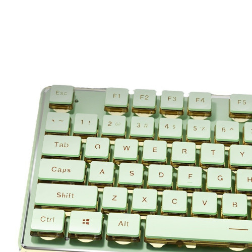 前行者V3有線靜音鍵盤滑鼠套裝電腦女生辦公機械手感無線藍牙鍵鼠