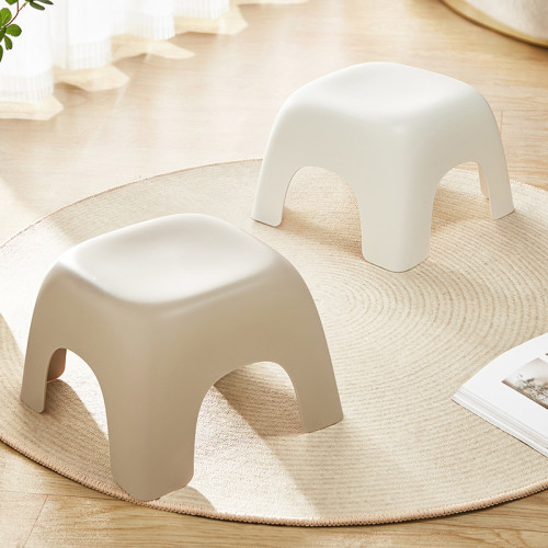 塑膠凳家用客廳小板凳浴室加厚小矮凳兒童防滑換鞋凳簡約環形板凳