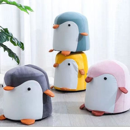 企鵞小凳子寶寶凳子成人矮凳茶幾卡通換鞋凳實物巨好看可愛裝飾凳 企鵞小凳子寶寶凳子成人矮凳茶幾卡通換鞋凳實物巨好看可愛裝飾凳