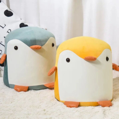 企鵞小凳子寶寶凳子成人矮凳茶幾卡通換鞋凳實物巨好看可愛裝飾凳 企鵞小凳子寶寶凳子成人矮凳茶幾卡通換鞋凳實物巨好看可愛裝飾凳