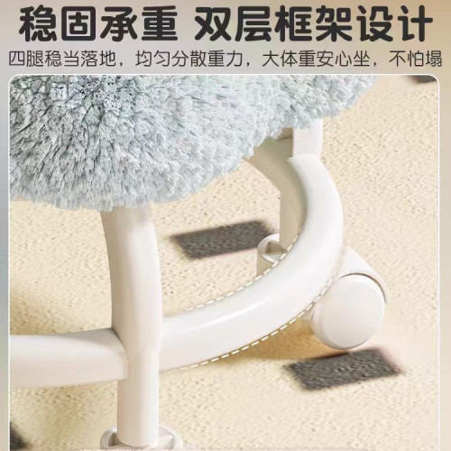 花朵滑輪矮凳家用萬向輪小凳子帶輪板凳學生宿舍出租房用換鞋凳 花朵滑輪矮凳家用萬向輪小凳子帶輪板凳學生宿舍出租房用換鞋凳