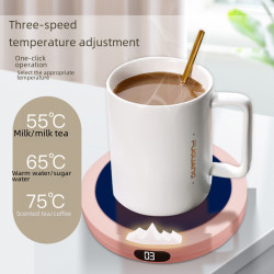恒溫加熱杯墊可調溫智能保溫杯墊熱牛奶神器USB55度恒溫杯墊