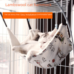 貓吊床籠子用貓咪吊床掛窩貓秋千懸掛式貓窩寵物貓貓吊籃掛床