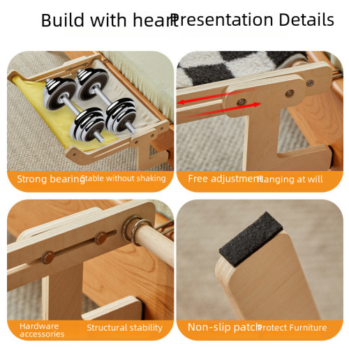 床邊貓床貓吊床懸掛貓窩掛床窗台吊床貓架窗戶陽台寵物貓咪曬太陽 床邊貓床貓吊床懸掛貓窩掛床窗台吊床貓架窗戶陽台寵物貓咪曬太陽