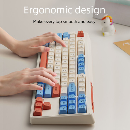 充電M87雙模藍牙無線鍵盤滑鼠套裝手機平板桌上型電腦辦公無延遲 充電M87雙模藍牙無線鍵盤滑鼠套裝手機平板桌上型電腦辦公無延遲