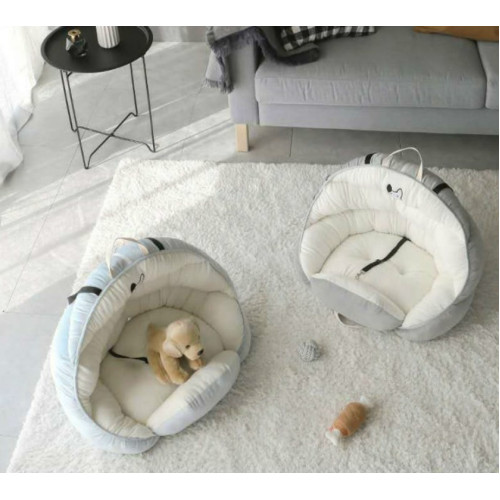 韓版車用寵物墊狗窩貓窩泰迪車用墊狗床安全座椅四季通用可攜式窩 韓版車用寵物墊狗窩貓窩泰迪車用墊狗床安全座椅四季通用可攜式窩