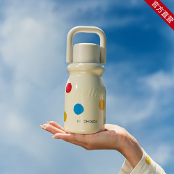 holoholo小奶杯子新款2024隨行咖啡保溫杯女高顔值可攜式不鏽鋼水杯