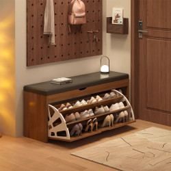 門口換鞋凳家用鞋架可坐翻鬭鞋櫃坐凳一體進門穿鞋凳入戶玄關鞋凳