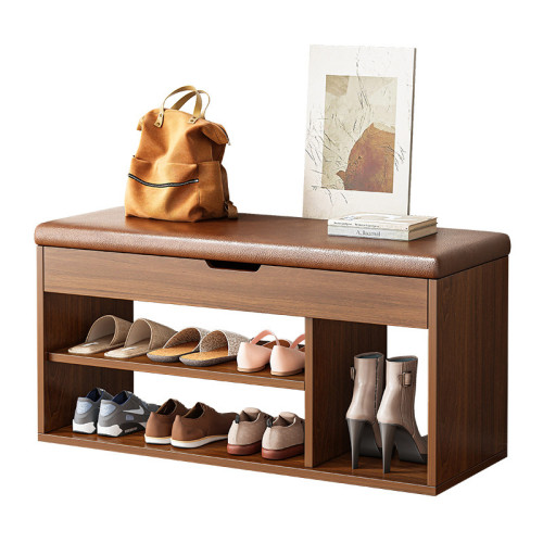 家用門口鞋櫃坐凳一體軟包長條凳入戶鞋架換鞋凳雙層開放式鞋架 家用門口鞋櫃坐凳一體軟包長條凳入戶鞋架換鞋凳雙層開放式鞋架