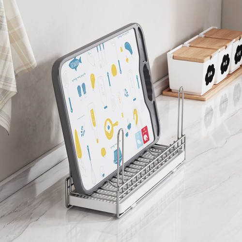 304不鏽鋼水杯架廚房置物架桌面高顔值桌邊倒掛茶杯收納架瀝水架