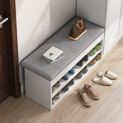 鞋架家用門口可坐換鞋凳簡易省空間樓道穿鞋凳鞋櫃經濟型客廳宿舍