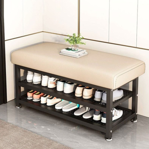 家用換鞋凳子簡約客廳置物架門口軟包坐墊鞋架衣帽間沙發凳子 家用換鞋凳子簡約客廳置物架門口軟包坐墊鞋架衣帽間沙發凳子