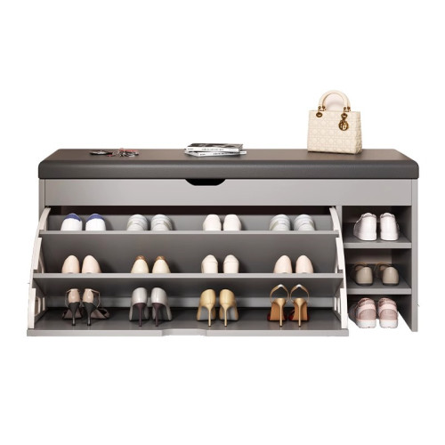 鞋架家用門口可坐換鞋凳坐凳一體多層翻鬭收納入戶進門室內鞋櫃 鞋架家用門口可坐換鞋凳坐凳一體多層翻鬭收納入戶進門室內鞋櫃