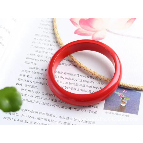 永韻  珠寶 天然原礦硃砂精品 紅砂手鐲硃 砂含量高達95%以上