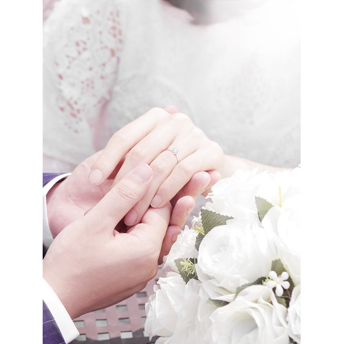 進口莫桑石戒指鑽戒鉑金PT950純銀六爪戒指一克拉大鑽戒結婚求婚