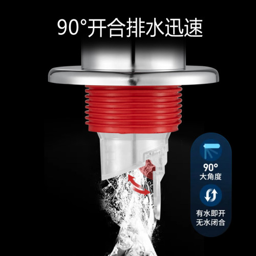 防臭下水琯防返臭神器反道矽膠蓋洗衣機菜盆廚房75密封塞圈堵口器