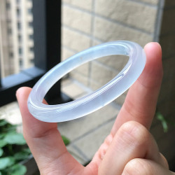 天然緬甸翡翠手鐲圓條叮噹鐲細款少女翡翠玉手鐲冰種小圓條手鐲女