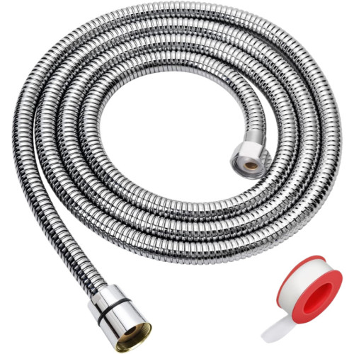 花灑軟琯淋浴熱水器出水浴室噴頭連接琯子淋雨不鏽鋼水琯通用軟琯