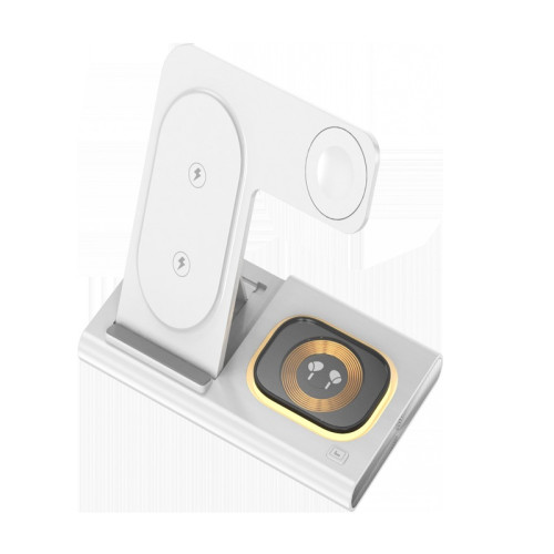 三合一無線充電器15W適用 iPhone16快充 AirPodsPro iWatch1-10代