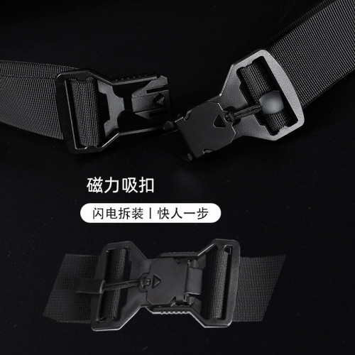 斜挎包男士騎行包潮牌單肩包多功能機車機能包胸包機能背包郵差包
