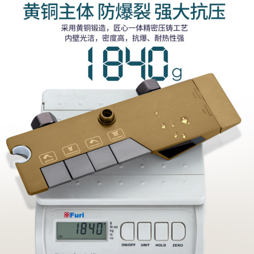 槍灰色鋼琴數顯淋浴花灑套裝家用嬭白色花灑恒溫升降沐浴器批髮