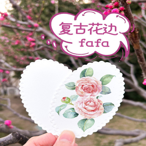 飛樂鳥異形水彩紙創意塗色diy便簽卡牌郵票入場券棉漿明信片禮物