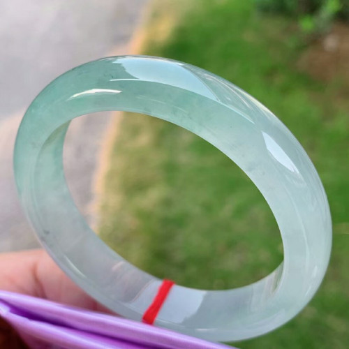 翡翠手鐲天然緬甸a貨淺綠油青玉鐲緬甸玉手鐲少女款手鐲玉石翡翠