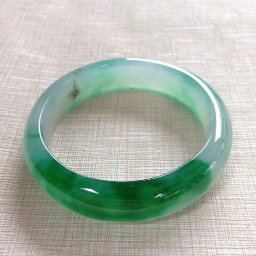 天然緬甸老坑翡翠玉手鐲冰糯種正陽綠翡翠手鐲女款玉器送閨蜜時尚
