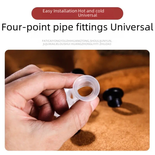 代替免生料帶墊圈水龍頭四分矽膠墊片更換三角閥防水密封圈膠墊