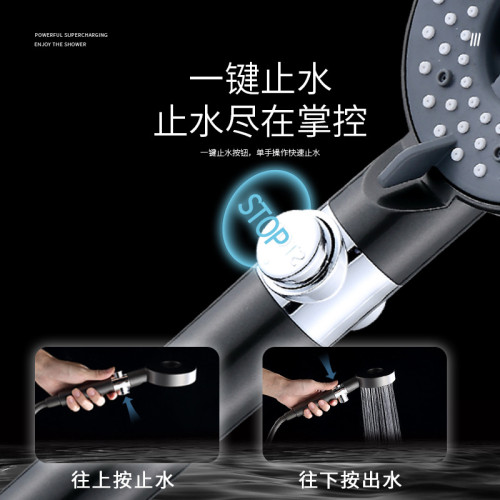 過濾增壓花灑噴頭超強淋浴洗澡淨水花曬頭家用浴霸浴頭蓮蓬頭