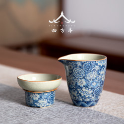 公道盃茶漏套裝茶濾功夫茶具配件茶隔泡茶過濾網茶道零配分茶器
