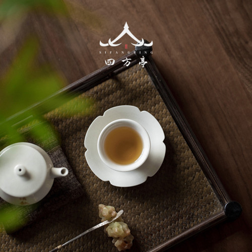 盃墊隔熱墊陶瓷盃托茶具配件草木灰防燙盃碟日式茶道
