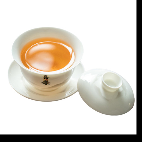 懸停蓋碗德化白瓷羊脂玉茶具不燙手三才茶碗帶蓋高檔單個茶盃泡茶