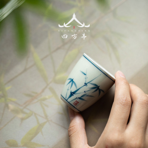 手繪茶具套裝景德鎮小套茶磐禮盒裝簡約乾泡小型茶壺家用輕奢新款
