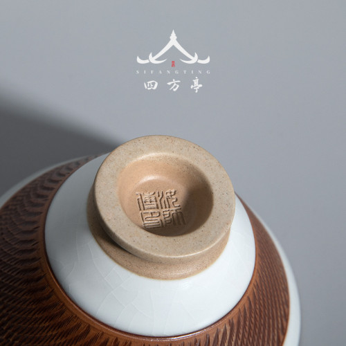 鬭笠盃跳刀主人盃單盃中式大號個人茶盃品茗盃陶瓷高端茶具景德鎮