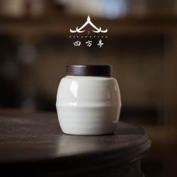 茶葉罐小號陶瓷密封罐儲茶罐便攜防潮家用日式罐子高檔精品