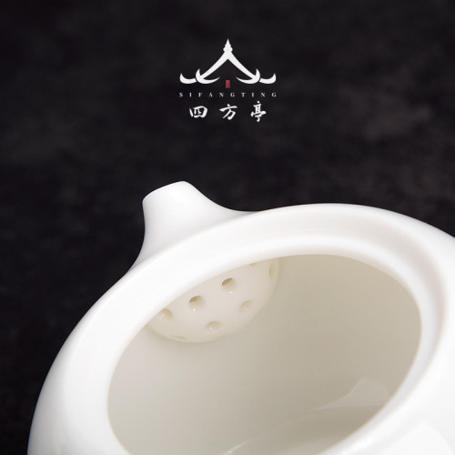 陶瓷茶壺西施壺德化白瓷家用單壺功夫手工茶具泡茶壺羊脂玉