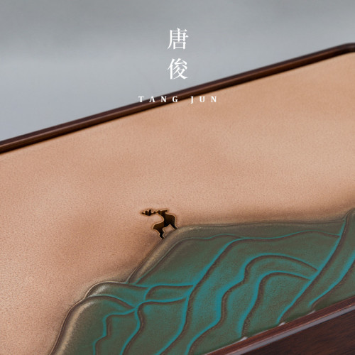四方亭日式茶磐現代簡約輕奢乾泡磐瀝水磐家用茶台小型托磐儲水磐