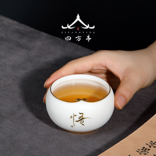 四方亭 高檔茶道六君子茶具配件大全泡茶工具茶藝黑檀木茶夾茶刀