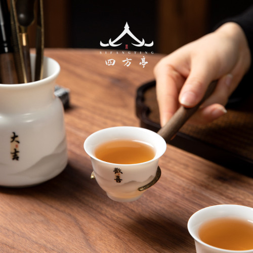 茶道六君子套裝茶具配件查抄茶夾泡茶工具茶則三件套茶藝茶勺鑷子