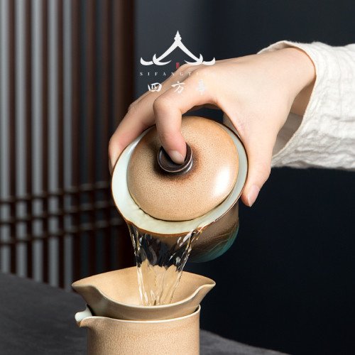 日式功夫茶具套裝高檔禮盒家用輕奢茶壺辦公室會客高級景德鎮茶盃