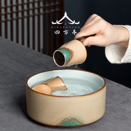 日式功夫茶具套裝高檔禮盒家用輕奢茶壺辦公室會客高級景德鎮茶盃