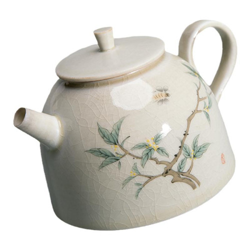 唐俊 景德鎮茶壺陶瓷單壺泡茶中式高端手工孤品家用功夫茶具