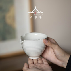 公道盃陶瓷分茶器茶海功夫茶具公盃勻盃日式禪意鷹嘴耐熱家用